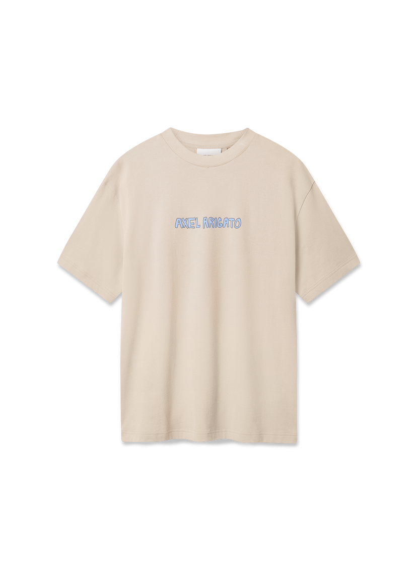 Tričko AXEL ARIGATO Bale T-Shirt Béžová | A3845002