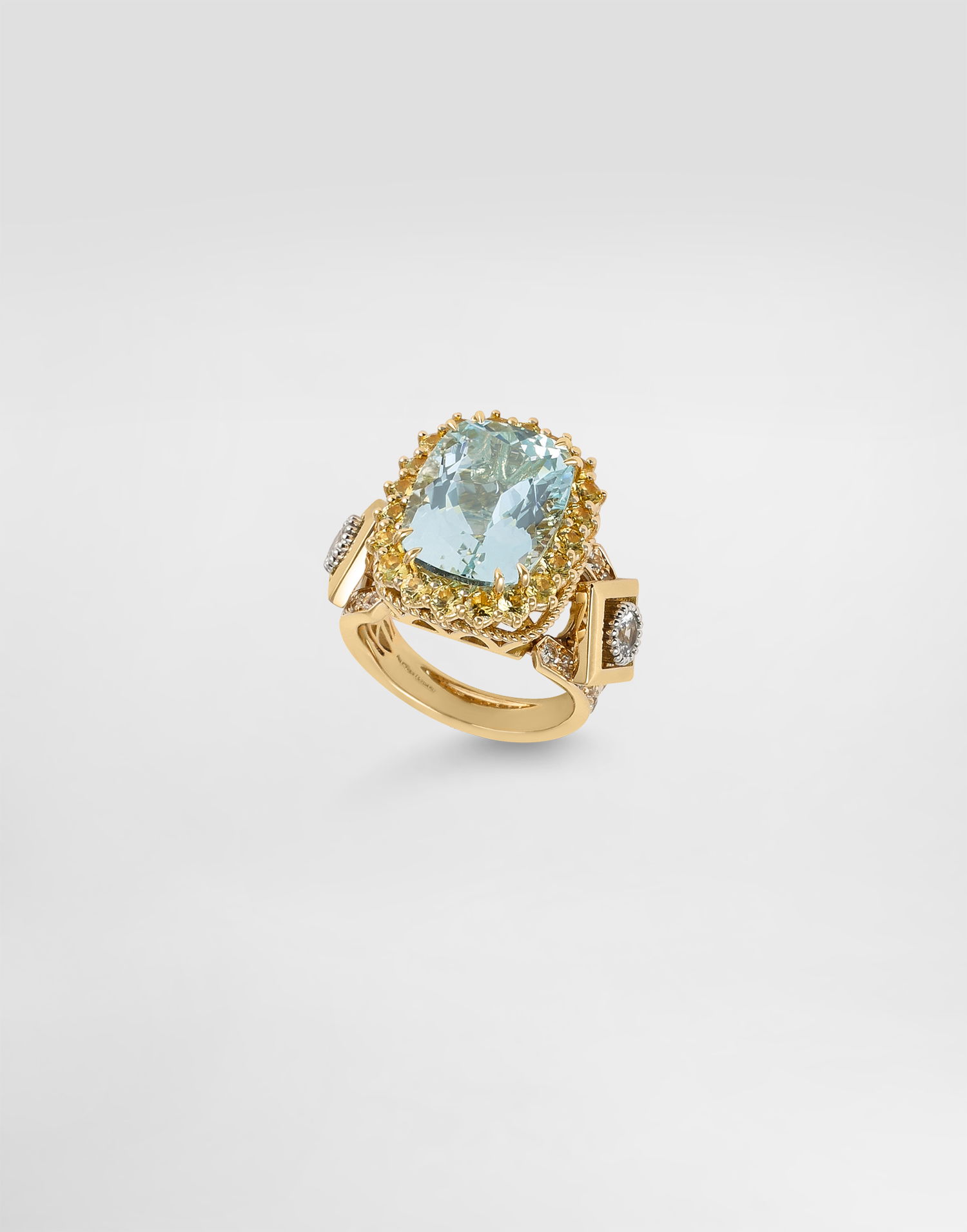Prsteň Dolce & Gabbana Dolce & Gabbana Aquamarine Ring Tyrkysová | WRSA7GWAQM187583, 1