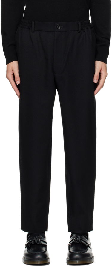 Nohavice Comme des Garçons Homme Deux Wool Trousers Čierna | DN-P031-051, 0