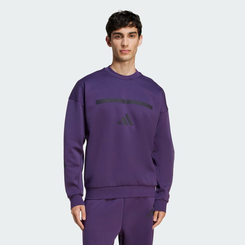 Mikina adidas Performance adidas Z.N.E. Sweatshirt Fialová | JW4751