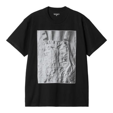 Tričko Carhartt WIP Short Sleeve Bib Overall Graphic T-Shirt Čierna | I033962_9, 4