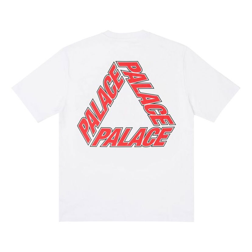 Tričko Palace Palace P-3 Outline Graphic T-Shirt Biela | P26TS196