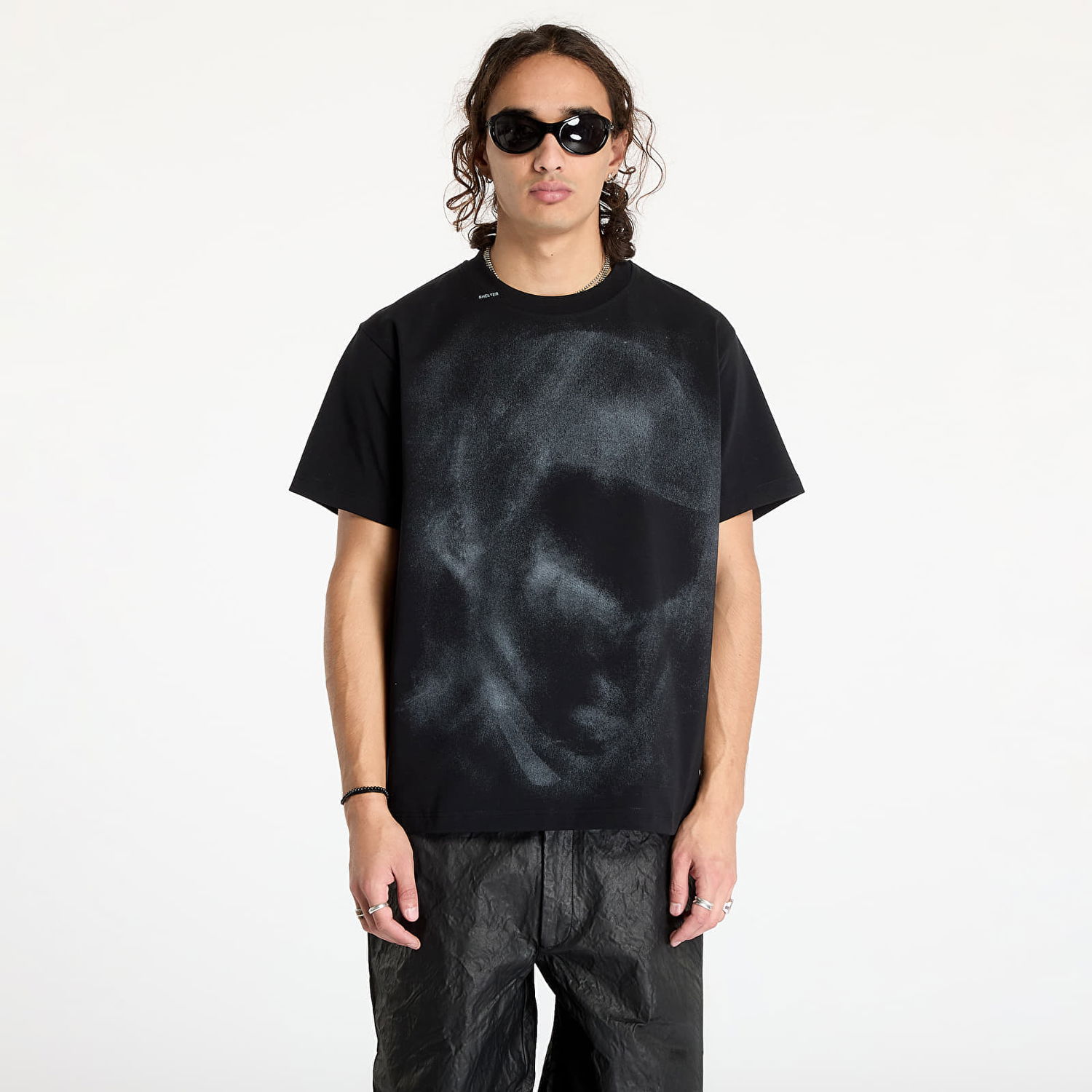 Tričko HELIOT EMIL Guardian Graphic T-Shirt Čierna | AW24_M_09_128_BLK01, 0