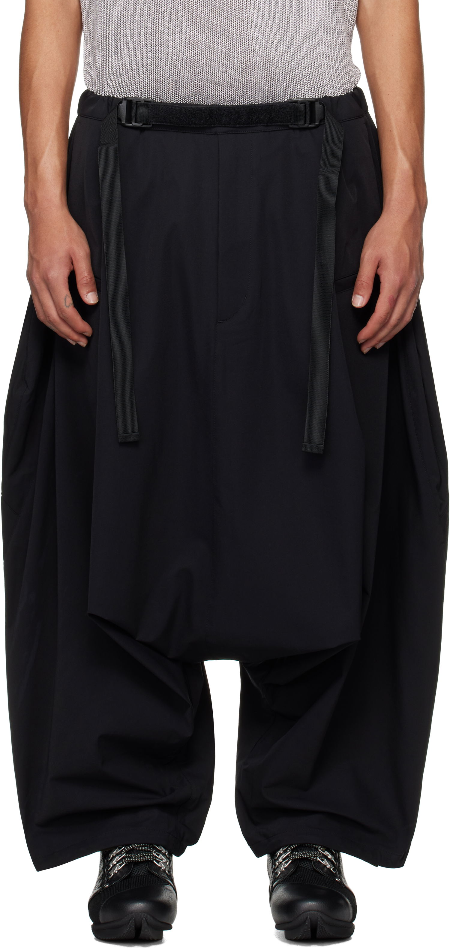 Nohavice Acronym ACRONYM P58-DS Trousers Čierna | P58-DS, 0