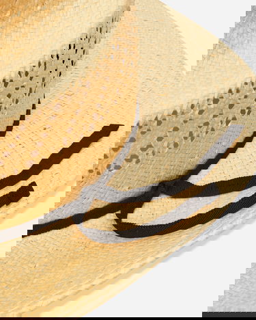 Klobúk WACKO MARIA Straw Cowboy Hat Béžová | 25SS-WMA-HA01 NATURE, 6