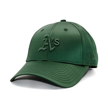Šiltovka New Era Satin 9FORTY Oakland Athletics Adjustable Cap Zelené | 60595370, 0