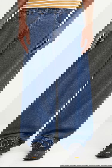 Džínsy Carhartt WIP Brandon Baggy Wide-Leg Jeans Modrá | I035893.106, 0