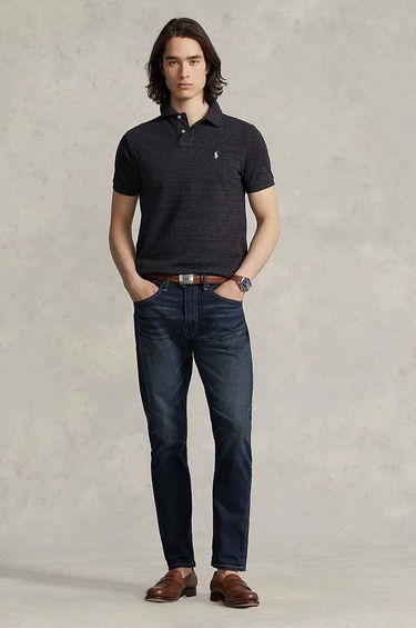 Polo tričko Polo by Ralph Lauren Custom Fit Polo Čierna | 710536856031, 3