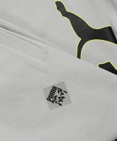 Tepláky Puma Puma x PERKS AND MINI Graphic Sweatpants Šedá | 620229-010, 2