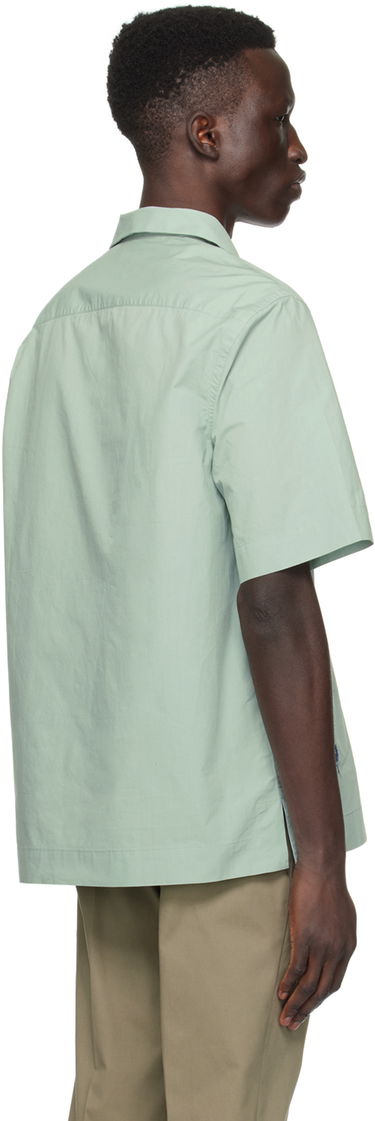 Košeľa Paul Smith Paul Smith Embroidered Flowers Resort Shirt Zelené | M1R-905UE-M01592-33, 2