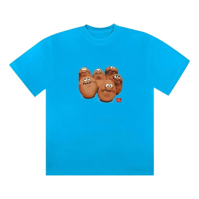 Tričko Cactus Jack by Travis Scott Cactus Jack x McDonald's Squad T-Shirt Modrá | CJMD-SS29