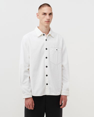 Košeľa Stone Island Overshirt Corduroy 400 Biela | 8052572281440, 1