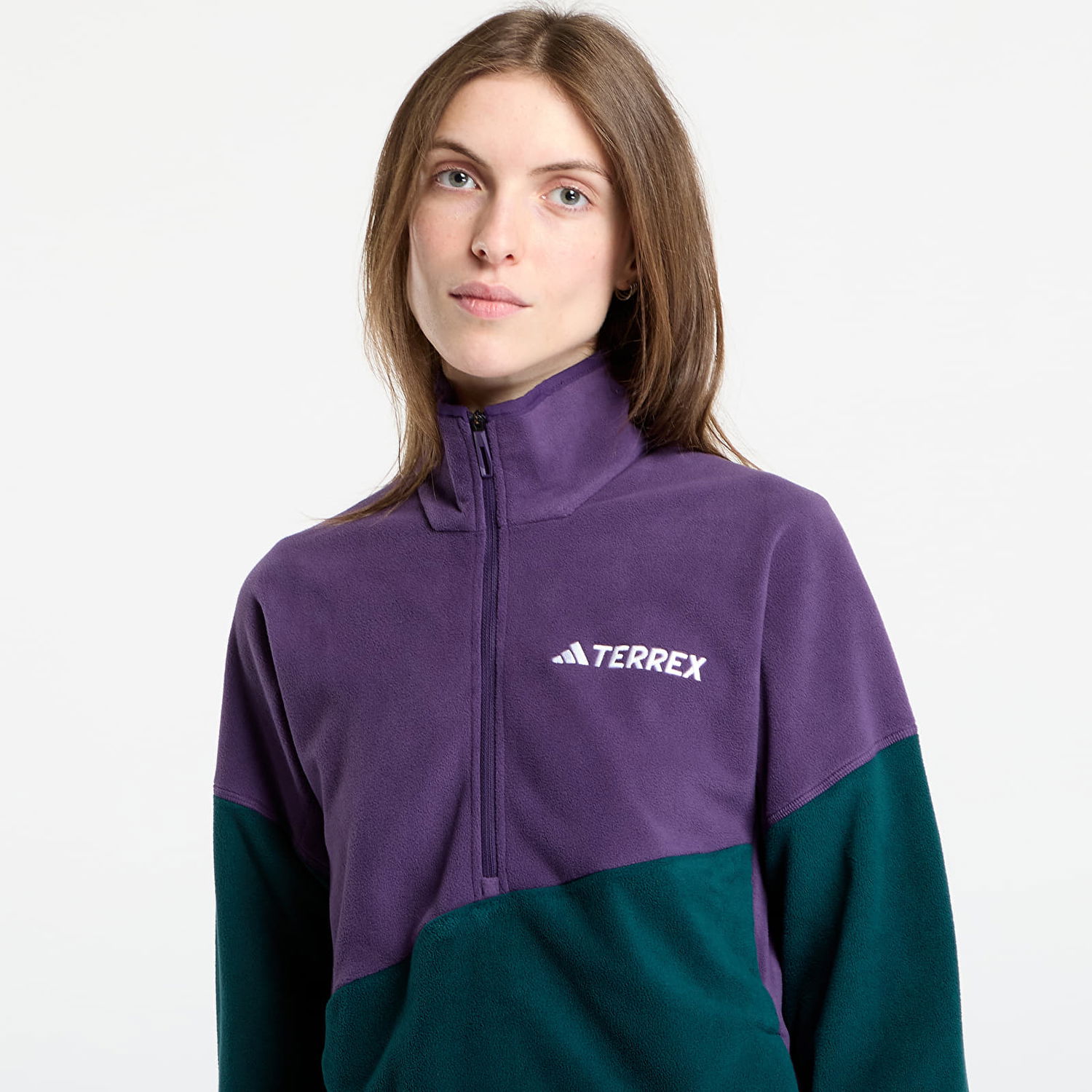Bunda adidas Performance Terrex Multi Climawarm Fleece Jacket Fialová | JN0939, 1