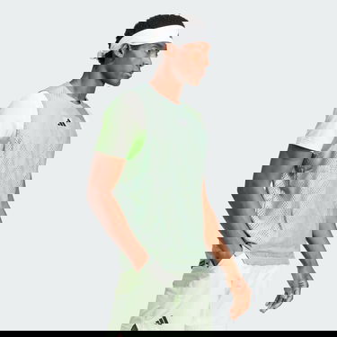 Tričko adidas Performance Tennis Pro Layering T-Shirt Zelené | IL7381, 3