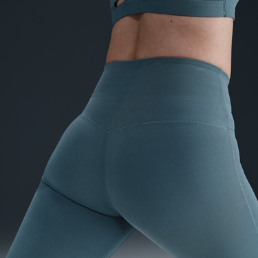 Nohavice Nike Zenvy High-Waisted Flared Leggings Zelené | FV7921-006, 3
