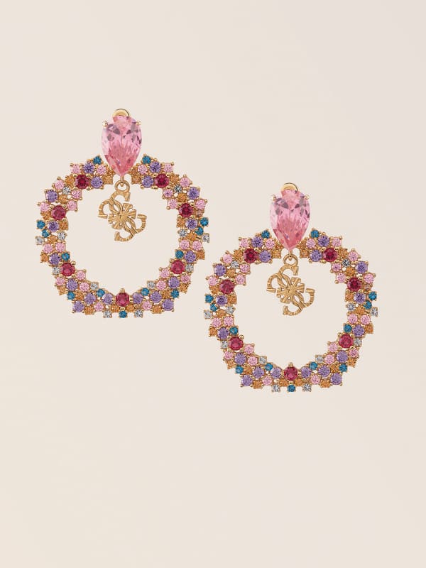 Náušnice GUESS Marciano “Giardino Degli Aranci” Earrings Metalická | JUBS01613JW, 0