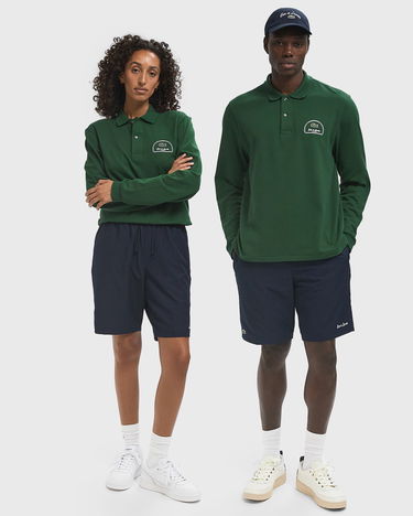 Polo tričko Lacoste BSTN Polo Shirt Long Sleeve Zelené | L1312-132-BSTN, 2