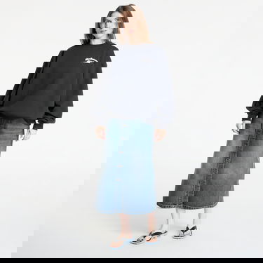 Mikina New Balance Sweatshirt Linear Heritage Fleece Crew Čierna | WT53516BK, 3