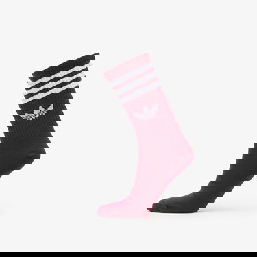 Ponožky adidas Performance 3-Stripes Crew Socks - 3 Pairs Hnedá | JZ4945, 3