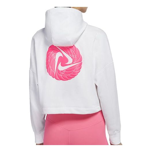 Mikina Nike Icon Clash Short Training Hoodie Biela | CU5052-100