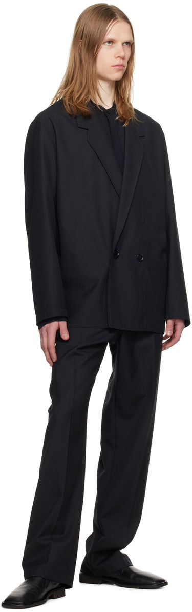 Nohavice LEMAIRE Lemaire Straight Trousers Čierna | PA1076 LF1048, 3