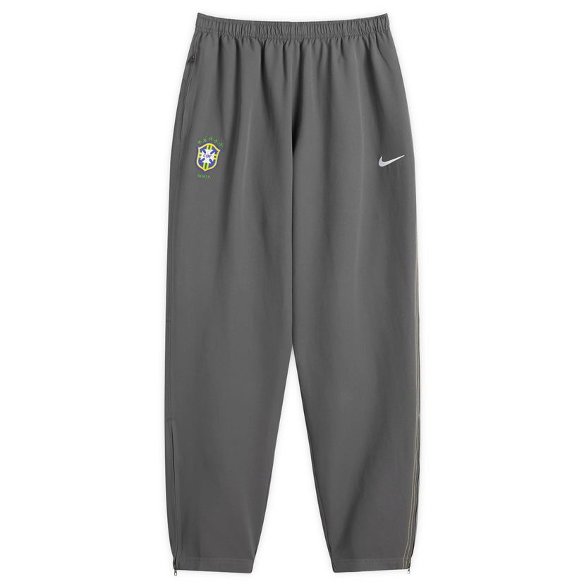 Tepláky Nike Brazil Reissue Track Pant in Grey/Yellow/White Šedá | HV4431-021