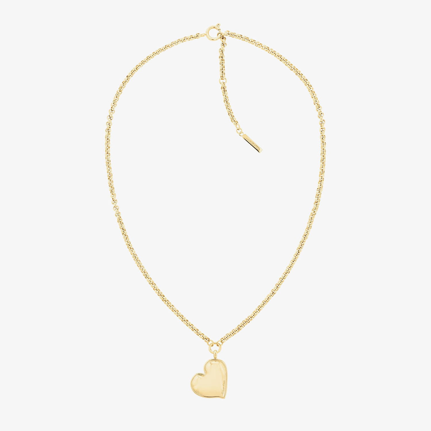 Náhrdelník CALVIN KLEIN Heart Pendant Chain Necklace Metalická | 35000295, 0