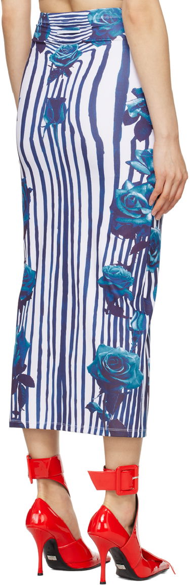 Sukňa Jean Paul Gaultier Gaultier Flower Maxi Skirt Modrá | 24/25-F-JU088-J551-015951, 2