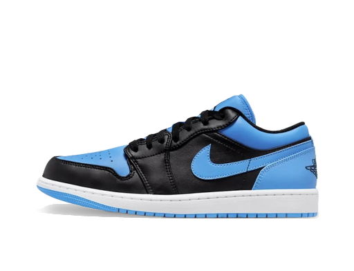 Jordan 1 Low "Black University Blue"