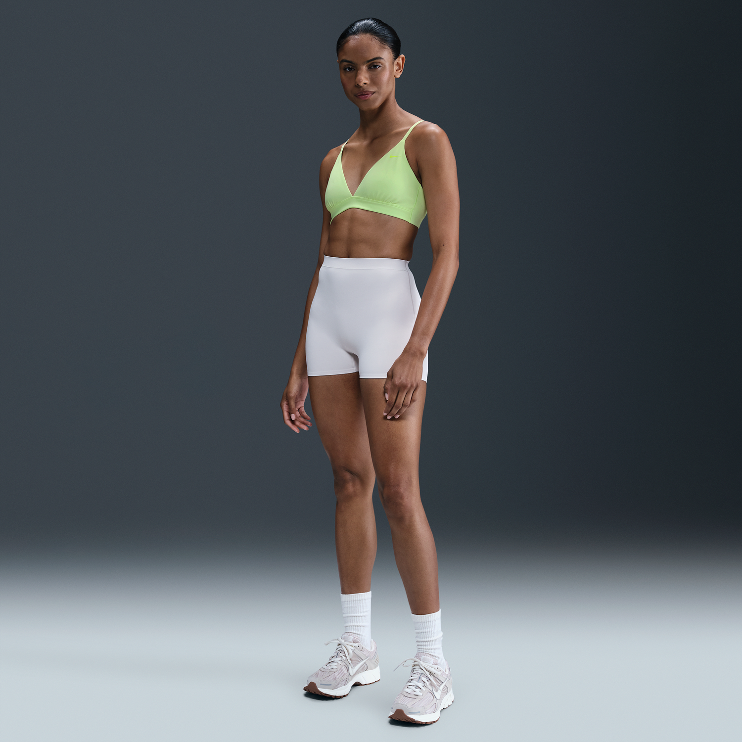 Podprsenka Nike Nike Form Light-Support Unpadded Triangle Sports Bra Žltá | HQ7003-701, 1