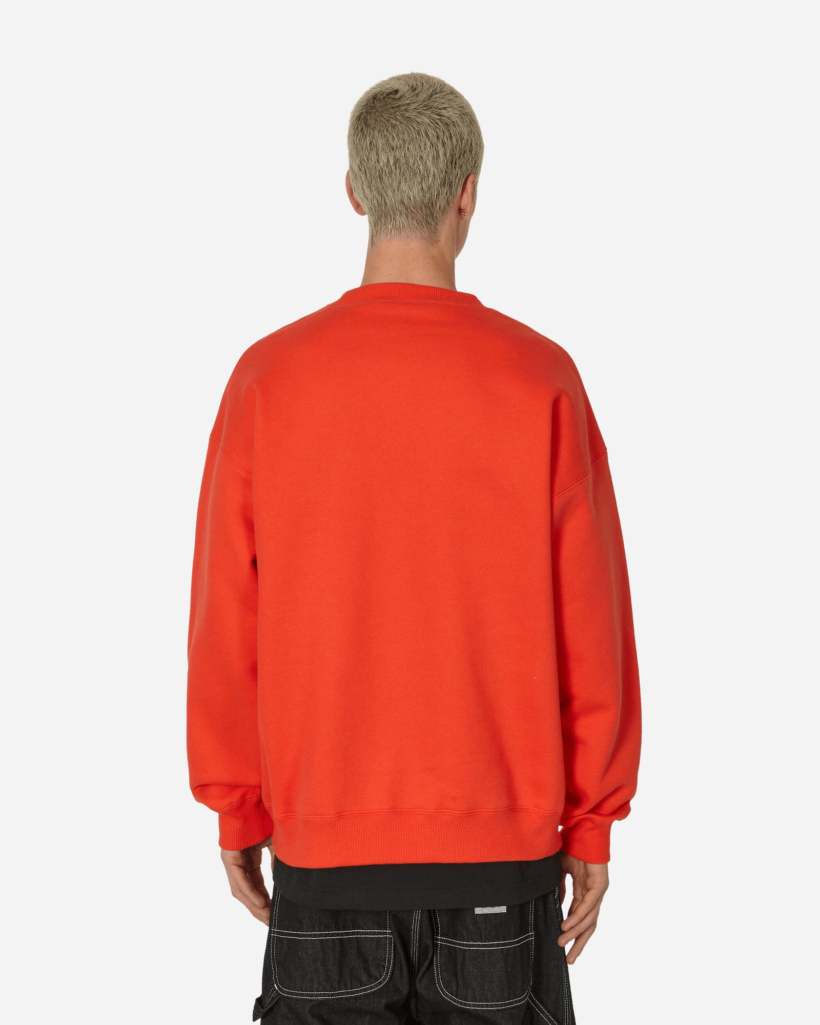 x WTAPS Crew Sweat Orange