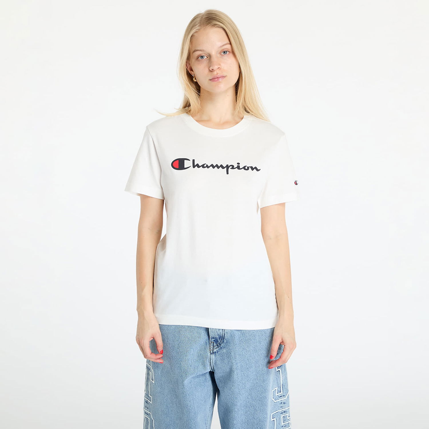 Tričko Champion T-shirt SS Biela | 117534 CHA WW003, 0