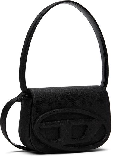 Taška cez rameno Diesel 1DR Glitter Mini Bag Čierna | X08396-P5126-T8013, 1