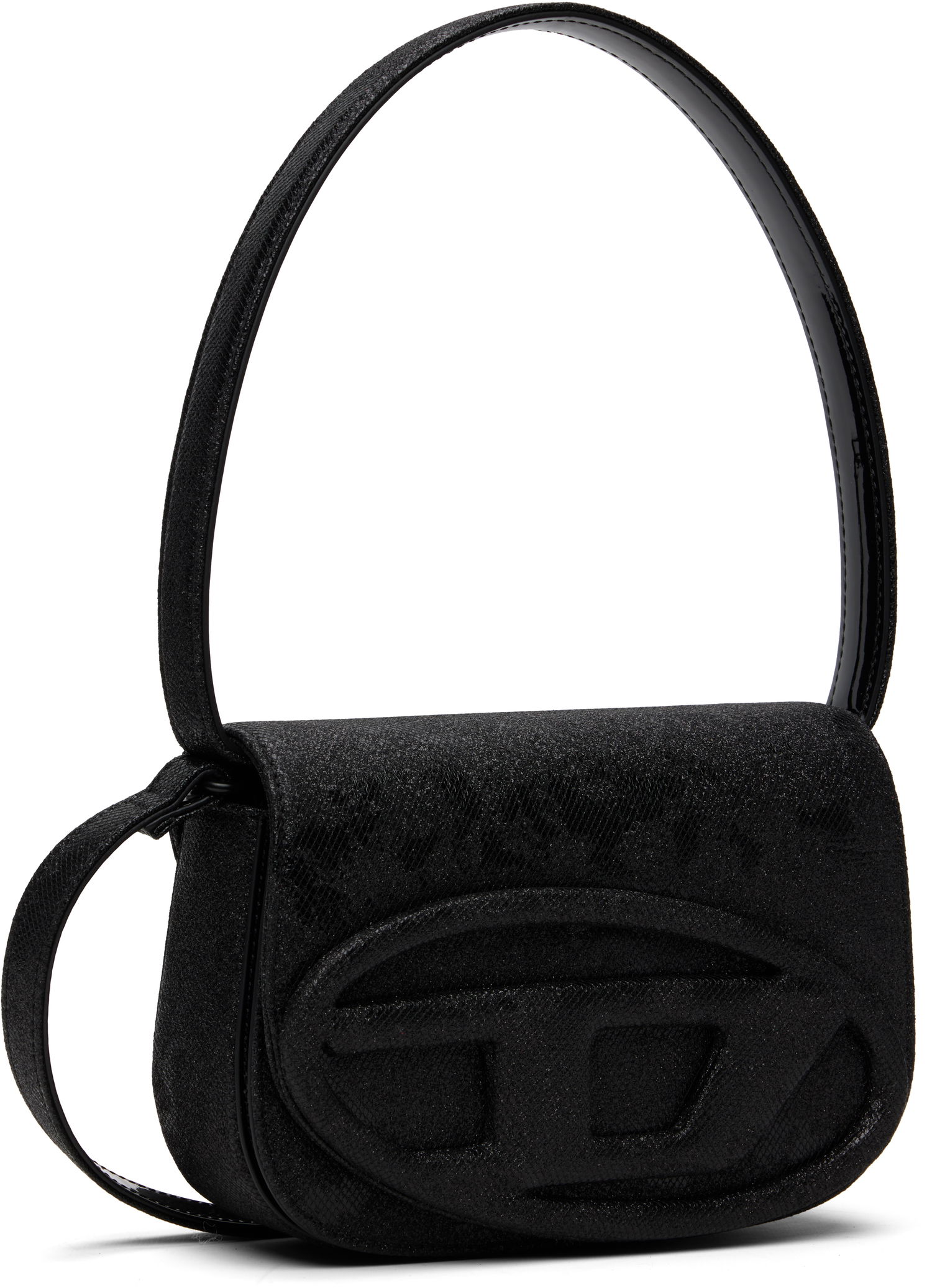 Taška cez rameno Diesel 1DR Glitter Mini Bag Čierna | X08396-P5126-T8013, 1
