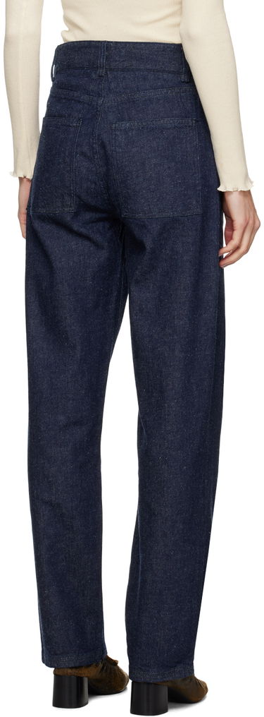 Džínsy Baserange Tajo High-Rise Straight-Leg Jeans Modrá | TRIN-CO-AU24, 2