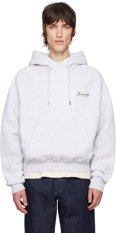 Mikina Jacquemus Jacquemus 'The Corto' Hoodie Šedá | 25E255JS307-2465, 0