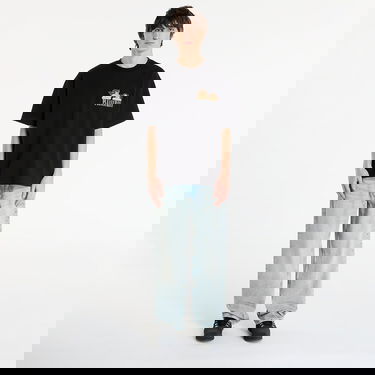 Tričko Pleasures Dynamic Short Sleeve Crewneck T-Shirt with Cherub Graphic Čierna | P25F046-BLACK, 3