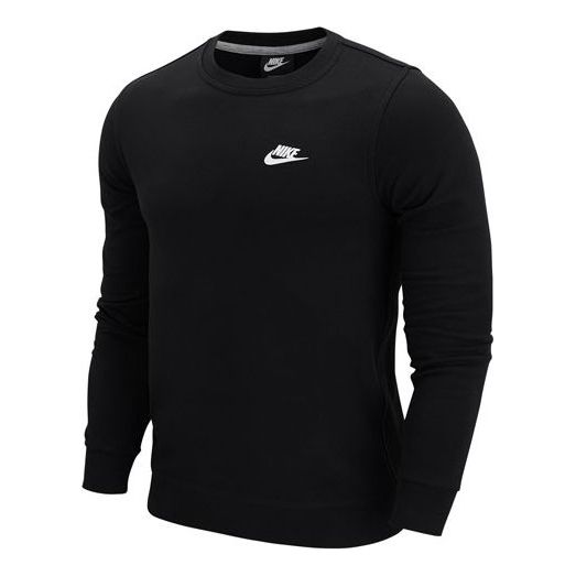 Sveter Nike Sportswear Logo Round Neck Pullover Čierna | DO1740-010