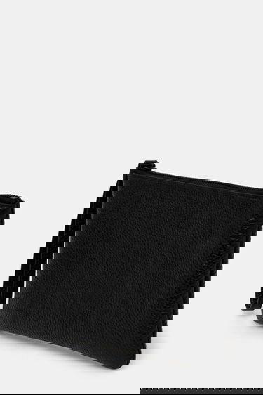 Peňaženka Common Projects Pebbled Leather Small Flat Pouch Čierna | 9187.7001, 1
