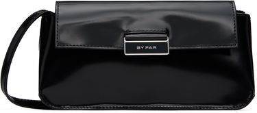 Taška cez rameno BY FAR Semi Patent Leather Shoulder Bag Čierna | 23PFTPCOBLWSMA, 0