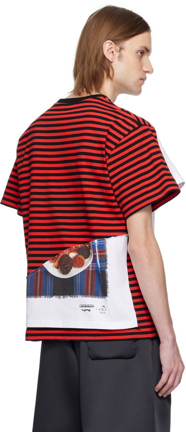 Tričko Charles Jeffrey Loverboy Charles Jeffrey LOVERBOY Auld Hag Edition Double T-Shirt Červená | 54100102, 2