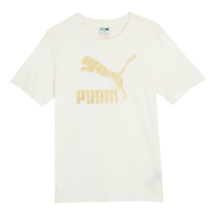Tričko Puma Classics Logo Graphic T-Shirt Biela | 625824-65