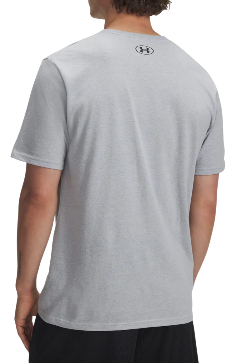 Tričko Under Armour Under Armour Camo Chest Stripe Short Sleeve T-Shirt Šedá | 1376830-011, 1