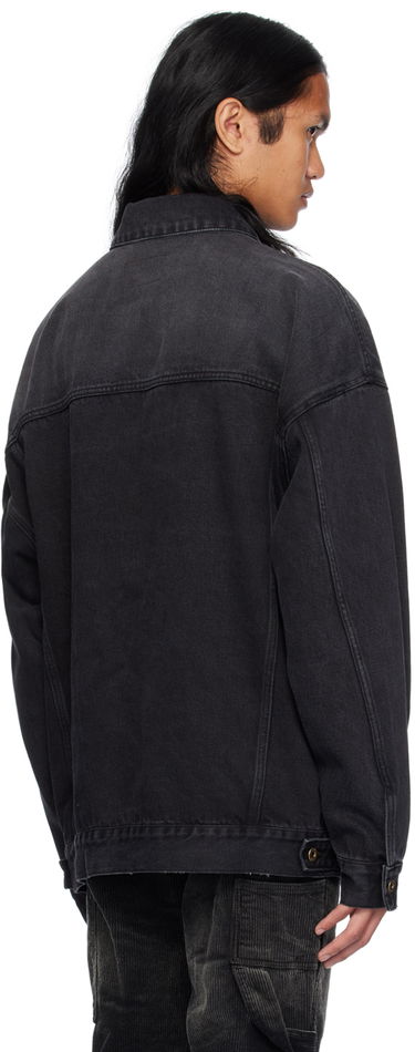 Bunda We11done Oversized Denim Jacket Čierna | WD-DJ2-24-353-U-BK, 2