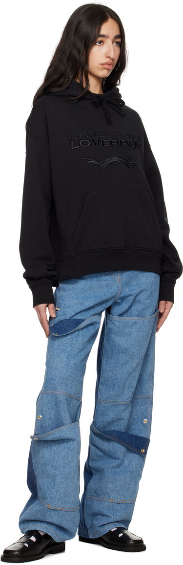 Mikina Charles Jeffrey Loverboy Charles Jeffrey LOVERBOY Logo Hoodie Čierna | 54100401, 3