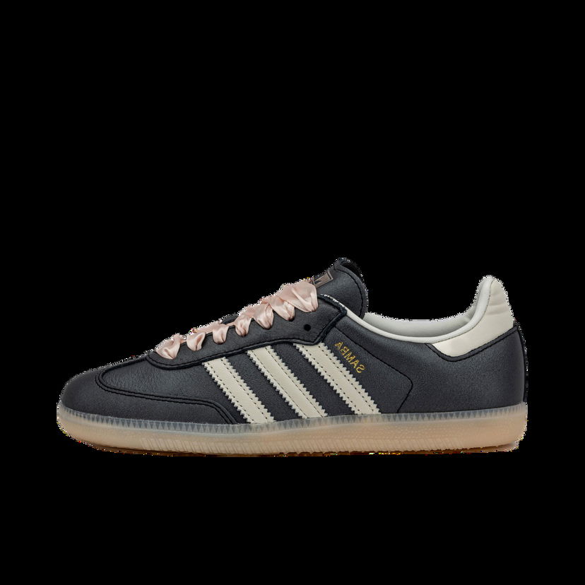 Tenisky a topánky adidas Originals Samba OG Black Pink Ribbon Laces W Čierna | IH8047