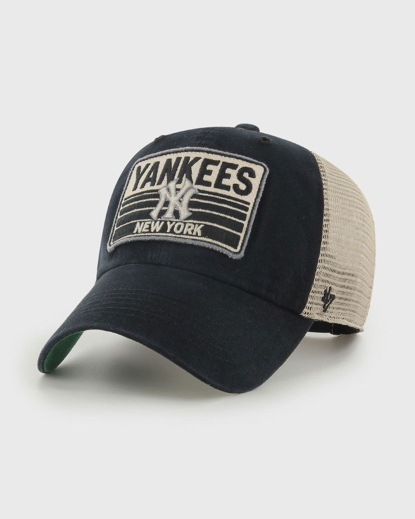 Šiltovka '47 Brand New York Yankees Four Stroke '47 CLEAN UP Trucker Cap Čierna | B-FRSTK17BXP-VB