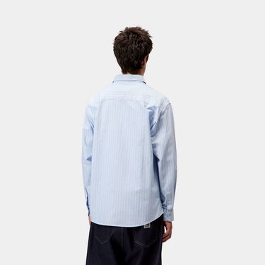Košeľa Carhartt WIP Carhartt WIP Cassel Long Sleeve Shirt Modrá | I035327_7, 1