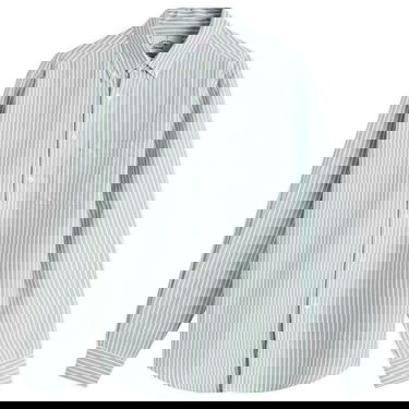 Košeľa Portuguese Flannel Belavista Stripe Button Down Oxford Shirt Zelené | AW250010-WBL, 1