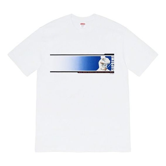Tričko Supreme FW19 Week 7 Were Back Graphic Print T-Shirt Biela | SUP-FW19-744, 0